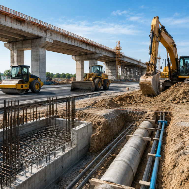Civil works and infrastructure