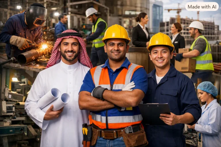 Skilled Manpower Supply for Companies in Saudi Arabia